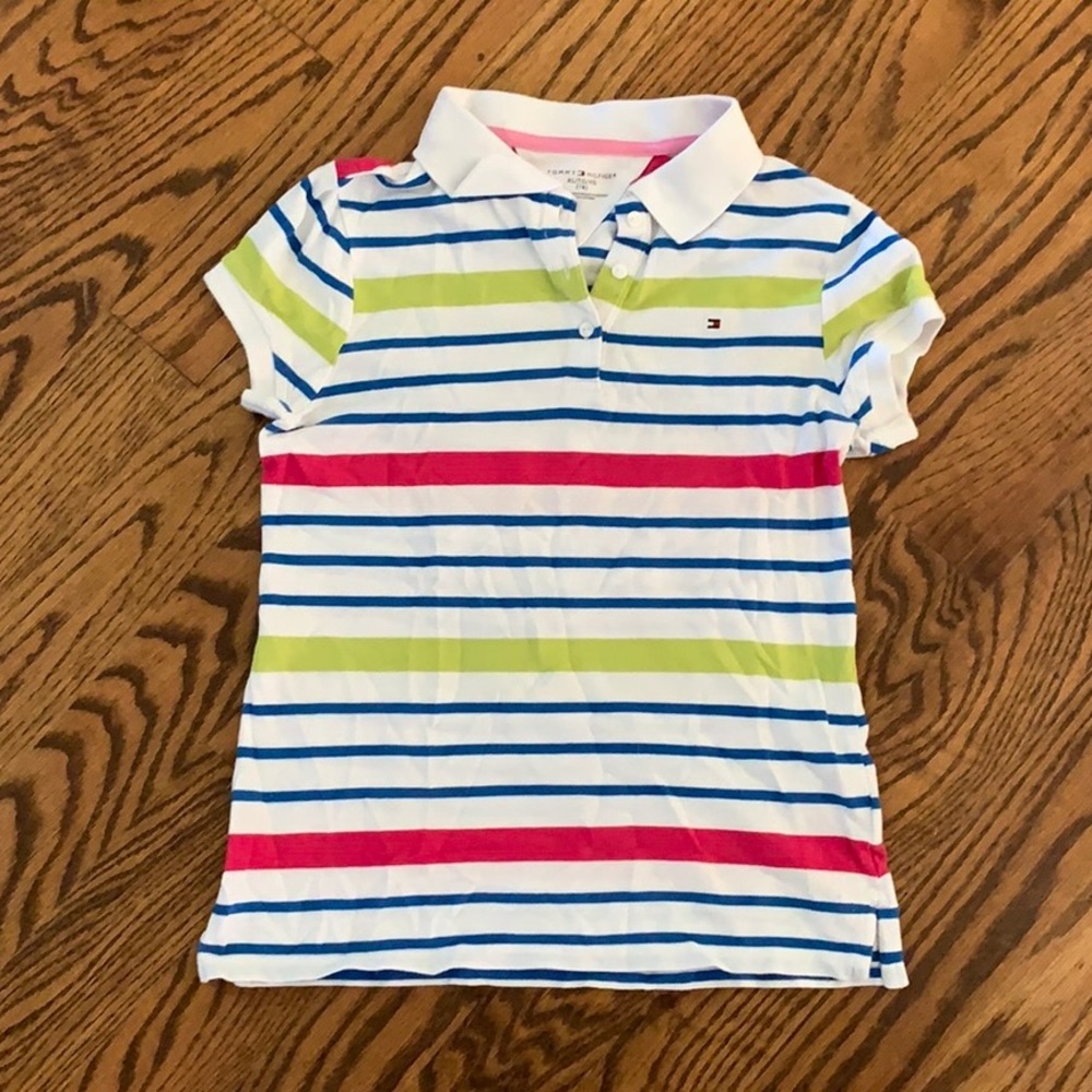 Tommy Hilfiger Stripped Polo Top